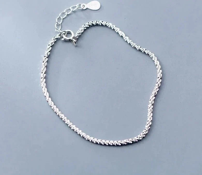 Pulseira de Elo Silver Bright